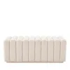Eichholtz Bente Boucle Cream Bench In Boucle Cream