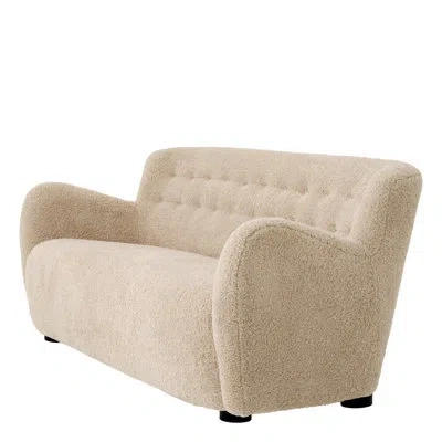 Eichholtz Bixby 74.02'' Flared Arm Sofa In Canberra Sand;canberra Sand