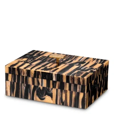 Eichholtz Box Capitola S Black Brown