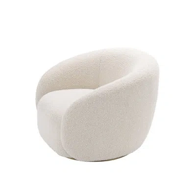 Eichholtz Brice Accent Chair In Boucle Cream