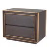 Eichholtz Camelot Bedside Table In Oak Brown