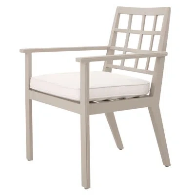 Eichholtz Cap-ferrat Outdoor Dining Chair In Sand