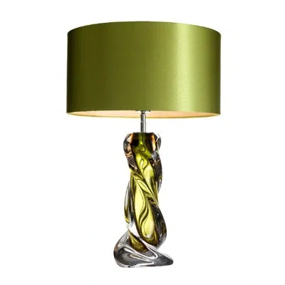 Eichholtz Carnegie Table Lamp In Green;clear