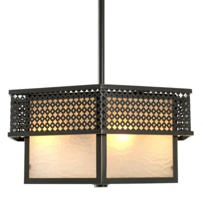 Eichholtz Cdj Ceiling Lamp Minerva Bronze Highlight Finish Frosted Glass