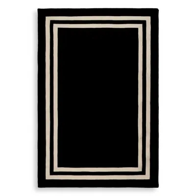 Eichholtz Celeste Hand-tufted Wool Black/off White Area Rug