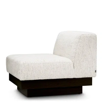 Eichholtz Chair Bastion Seashell Off-white Charcoal Veneer