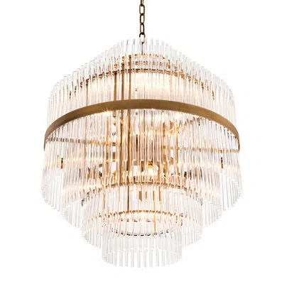 Eichholtz Chandelier East In Antique Brass