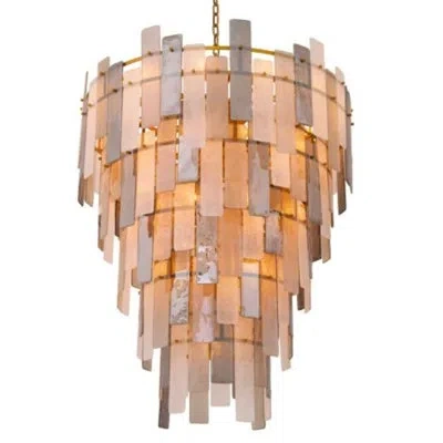 Eichholtz Chandelier Greyson Xxl In Antique Brass