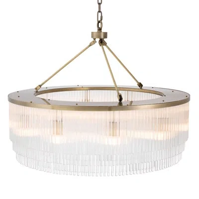 Eichholtz Chandelier Hector L In Light Brushed Brass