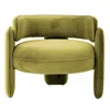 Eichholtz Chaplin Chair In Savona Vintage Green Velvet