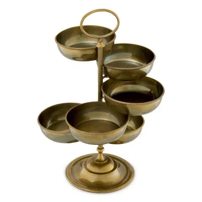 Eichholtz Christine Tiered Stand In Gold