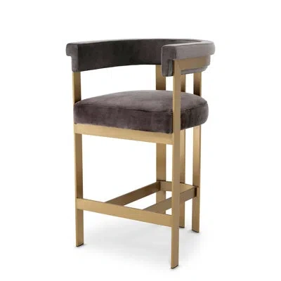 Eichholtz Clubhouse Stool In Savona Gray