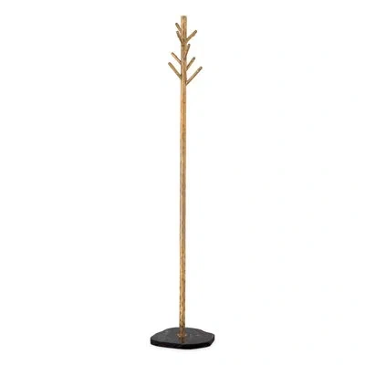Eichholtz Coatrack Stern In Vintage Brass,black
