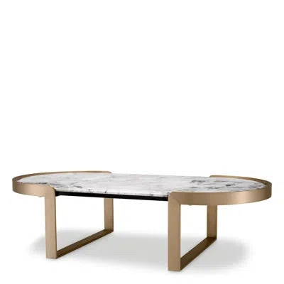 Eichholtz Coffee Table Fabio In White,gray