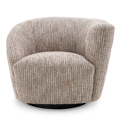 Eichholtz Colin Swivel Chair In Mademoiselle Beige
