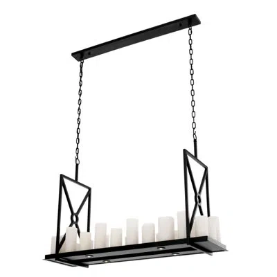 Eichholtz Commodore 12-light Chandelier In Black