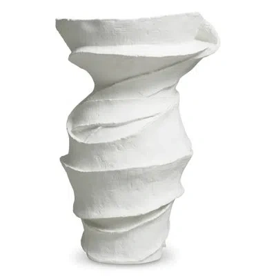 Eichholtz Concrete Pot Planter In White