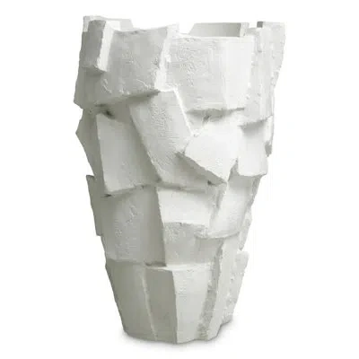 Eichholtz Concrete Pot Planter In White