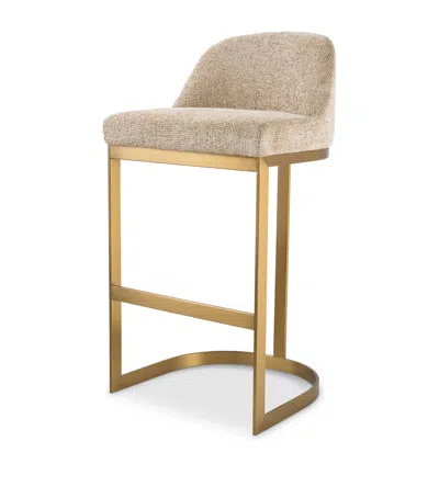 Eichholtz Condos Bar Stool In Gold