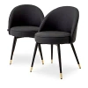 Eichholtz Cooper Dining Chair, Set Of 2 In Gray