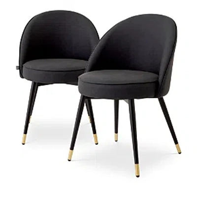 Eichholtz Cooper Dining Chair, Set Of 2 In Black