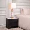 Eichholtz Corazon Bedside Table In Charcoal Gray