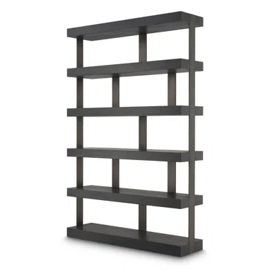 Eichholtz Dalmar 90.55" H X 59.06" Stainless Steel Bookcase