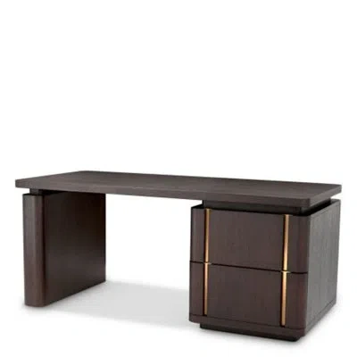 Eichholtz Desk Modesto In Mocha Oak