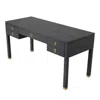 Eichholtz Dimitrios Desk In Charcoal Gray