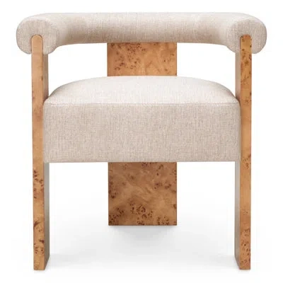 Eichholtz Dining Chair Percy Light Brown Mappa Burl Veneer Loki Natural In Neutral