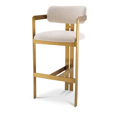 Eichholtz Donato Bar Stool In Cream