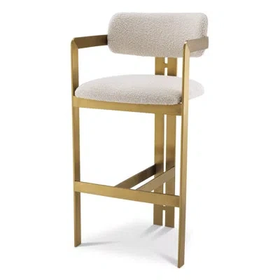 Eichholtz Donato Bar Stool In Cream