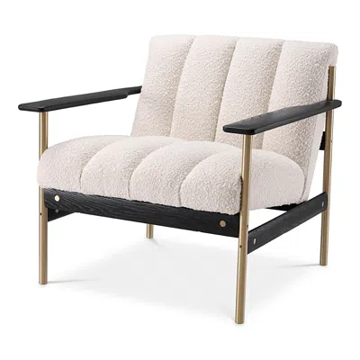 Eichholtz Elan Chair In Boucle Cream
