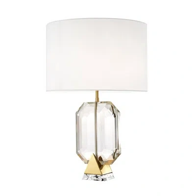 Eichholtz Emerald Table Lamp In Gold,clear