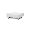 Eichholtz Endless Ottoman In White Polyester Blend