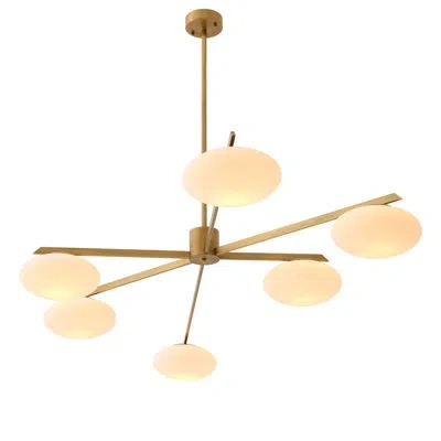 Eichholtz Evergreen Chandelier L In Antique Brass