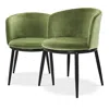 Eichholtz Filmore Dining Chair, Set Of 2 In Light Green