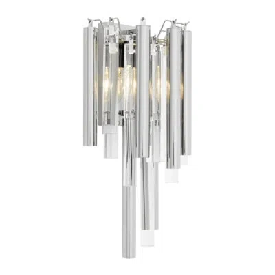 Eichholtz Gigi 1-light Flush Mounted Sconce In Nickel