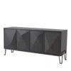 Eichholtz Highland Dresser In Charcoal Brown