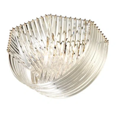 Eichholtz Hyeres Ceiling Lamp In Polished Nickel
