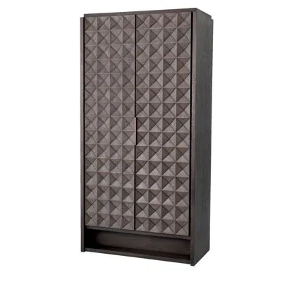Eichholtz Jane 2-door Cabinet Armoire In Bronze
