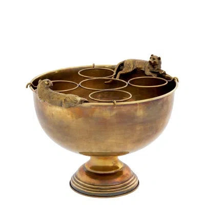 Eichholtz Jordan Champagne Bucket In Brass