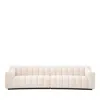 Eichholtz Kelly 2 Piece Sectional In Boucle Cream