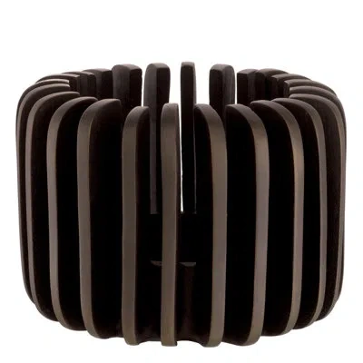 Eichholtz Lapidos Tabletop Tealight Holder In Vintage Iron