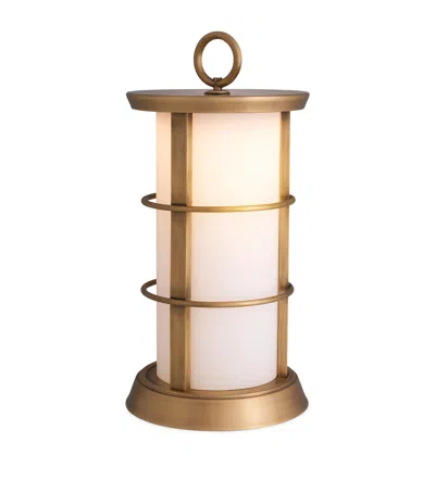 Eichholtz Large Kyle Outdoor Table Lamp In Silver