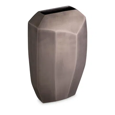 Eichholtz Linos Vase, Small In Nickel