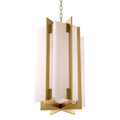 Eichholtz Lugano Chandelier In Antique Brass