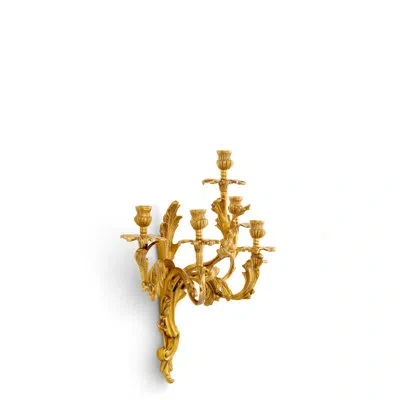 Eichholtz Lumière 21.65'' H Metal Wall Wall Sconce In Gold