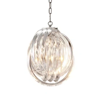 Eichholtz Marco 1-light Polo Chandelier In Silver
