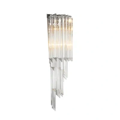 Eichholtz Marino 3 - Light Dimmable Silver Flush Mount
